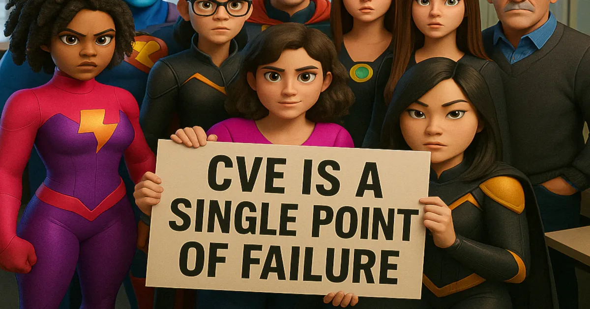 Single Point of Failure - Lessons from the CVE Funding Scare